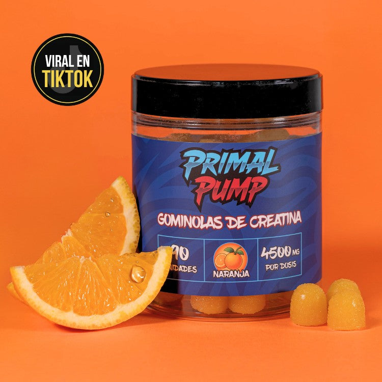 Gominolas de Creatina - Sabor Naranja