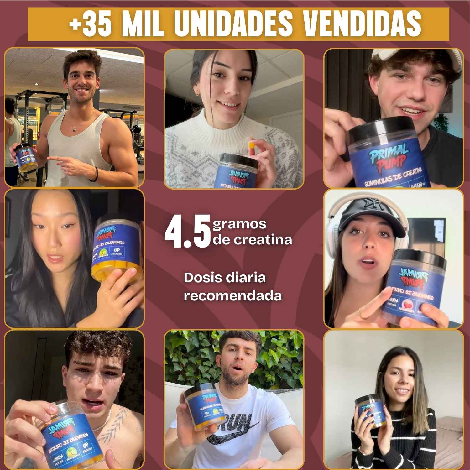 Gominolas de Creatina