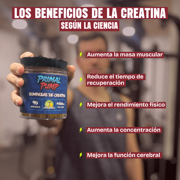 Gominolas de Creatina - Sabor Naranja