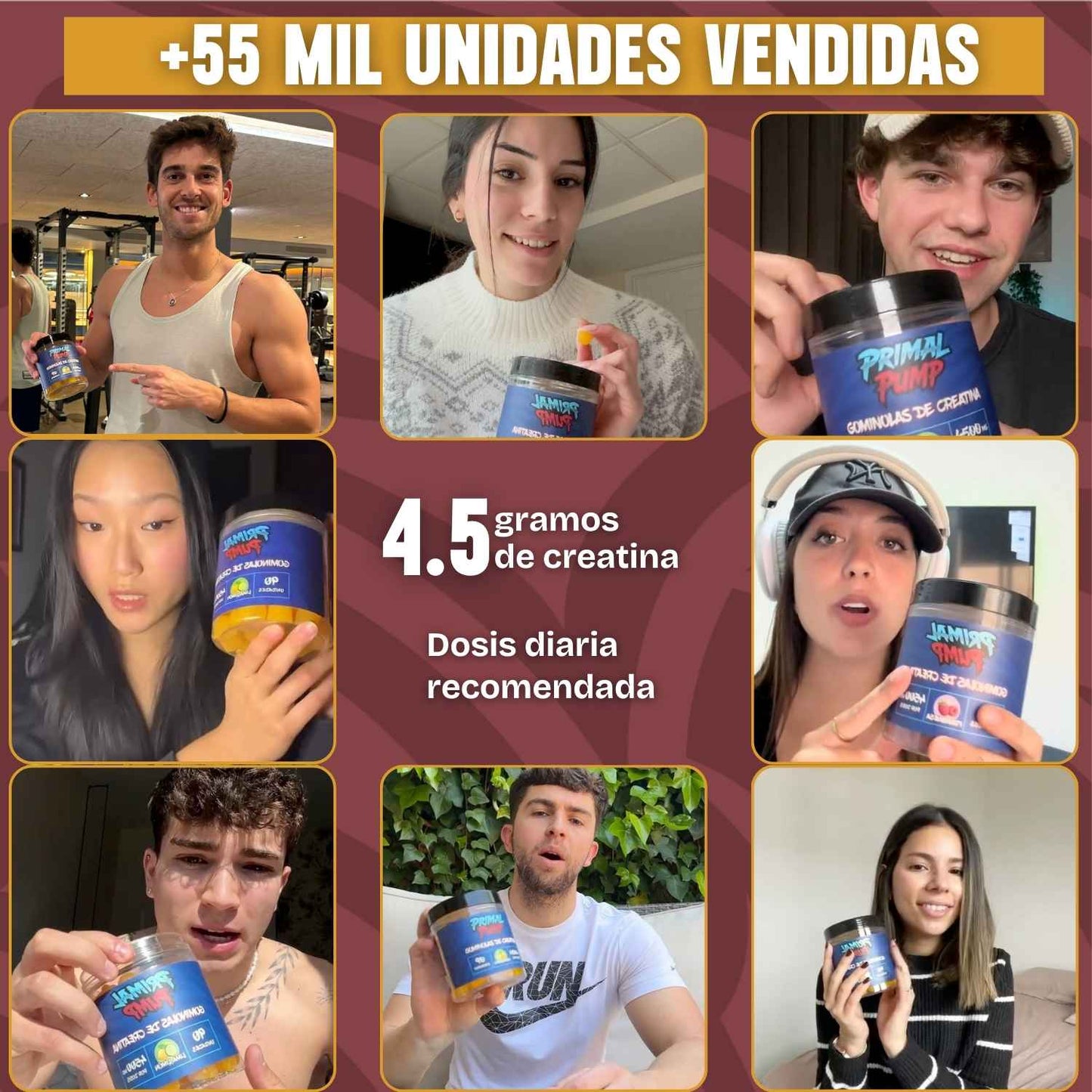 Gominolas de Creatina