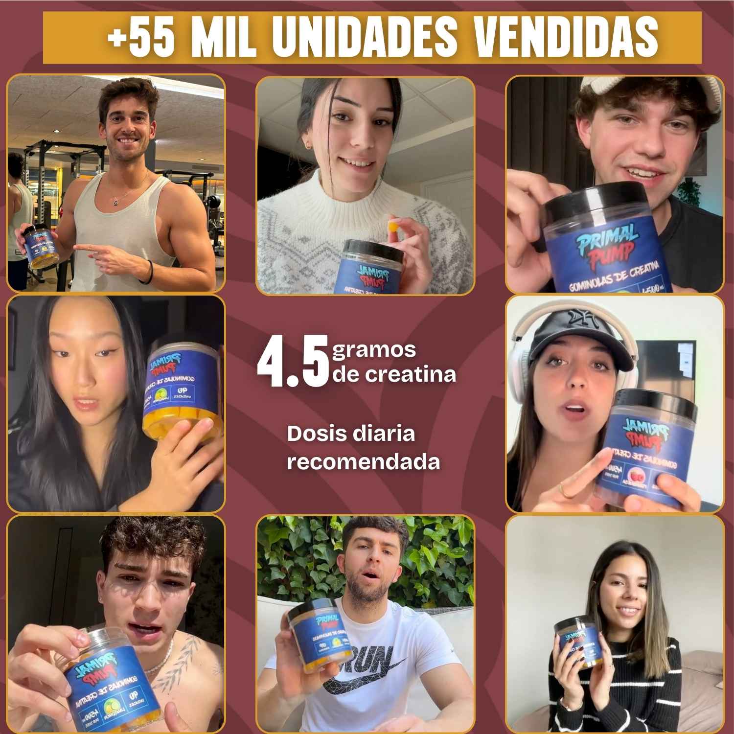 Gominolas de Creatina