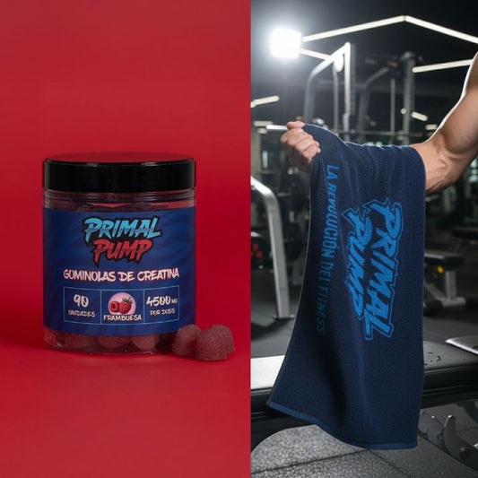 Gominolas de Creatina + Toalla Primal Pump