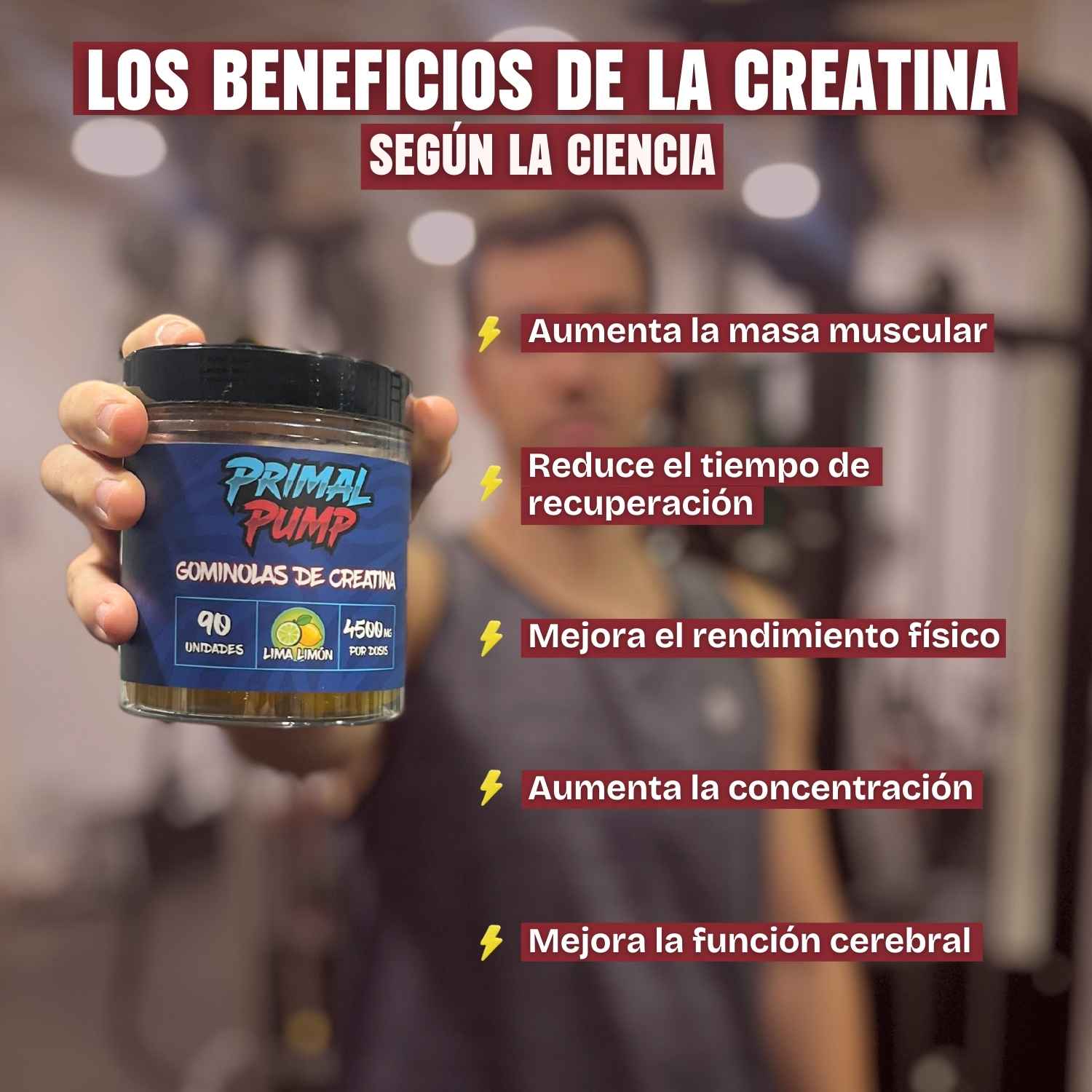 Gominolas de Creatina