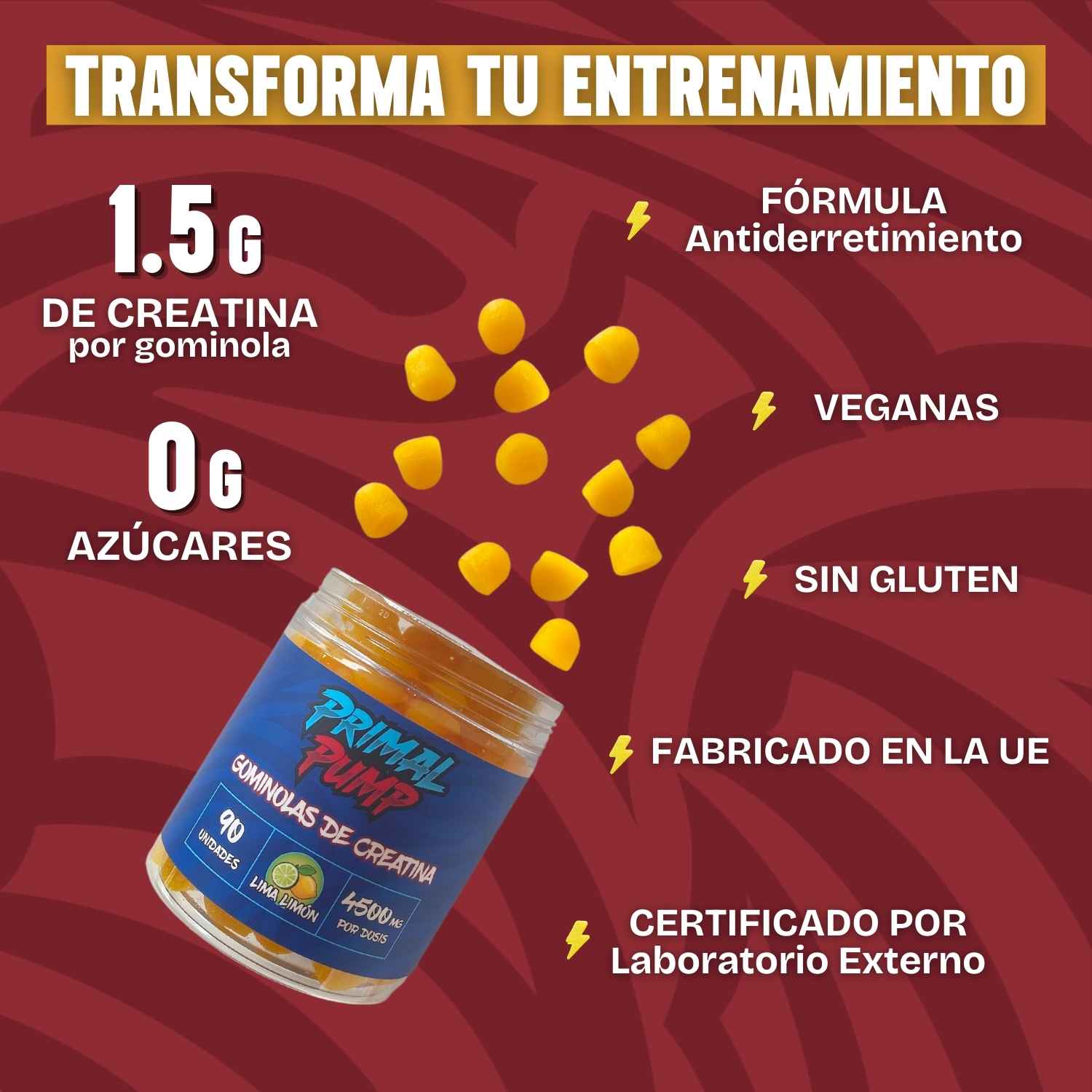 Gominolas de Creatina